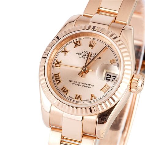 rolex dama oro rose|Rolex ladies watches.